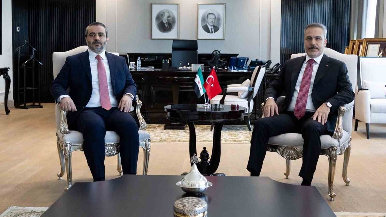 Ankara'da diplomasi trafiği: Hakan Fidan ile Esad Hasan Şeybani bir araya geldi