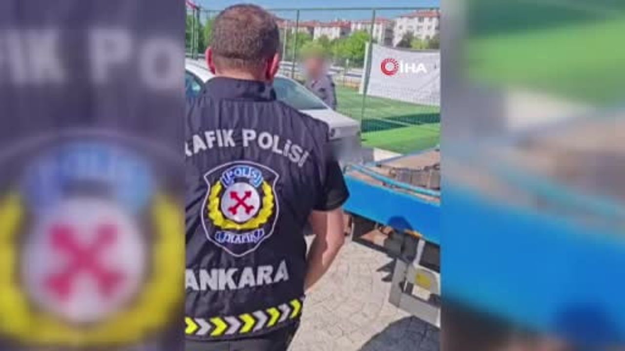 Ankara sokaklarında drift dalgasına müdahale: 11 kişi gözaltında