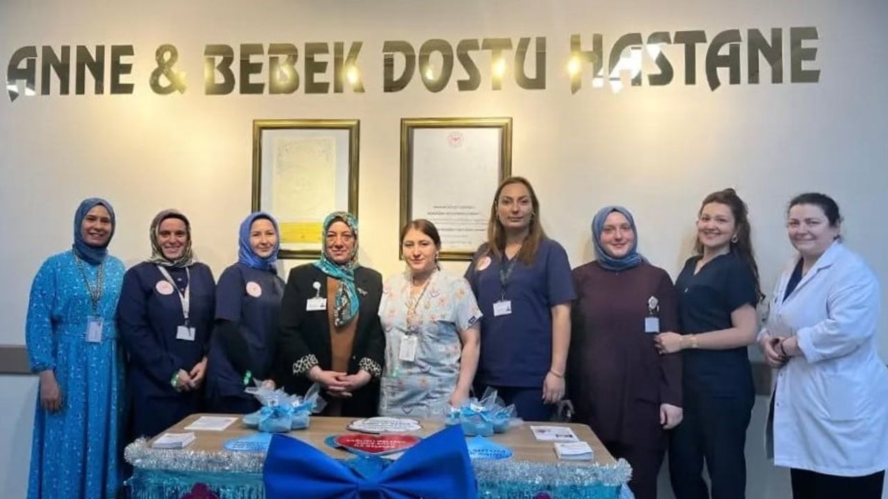 Anne sütü için hoşaf ve bilgilendirme: Bayburt'ta emzirme haftası etkinliği