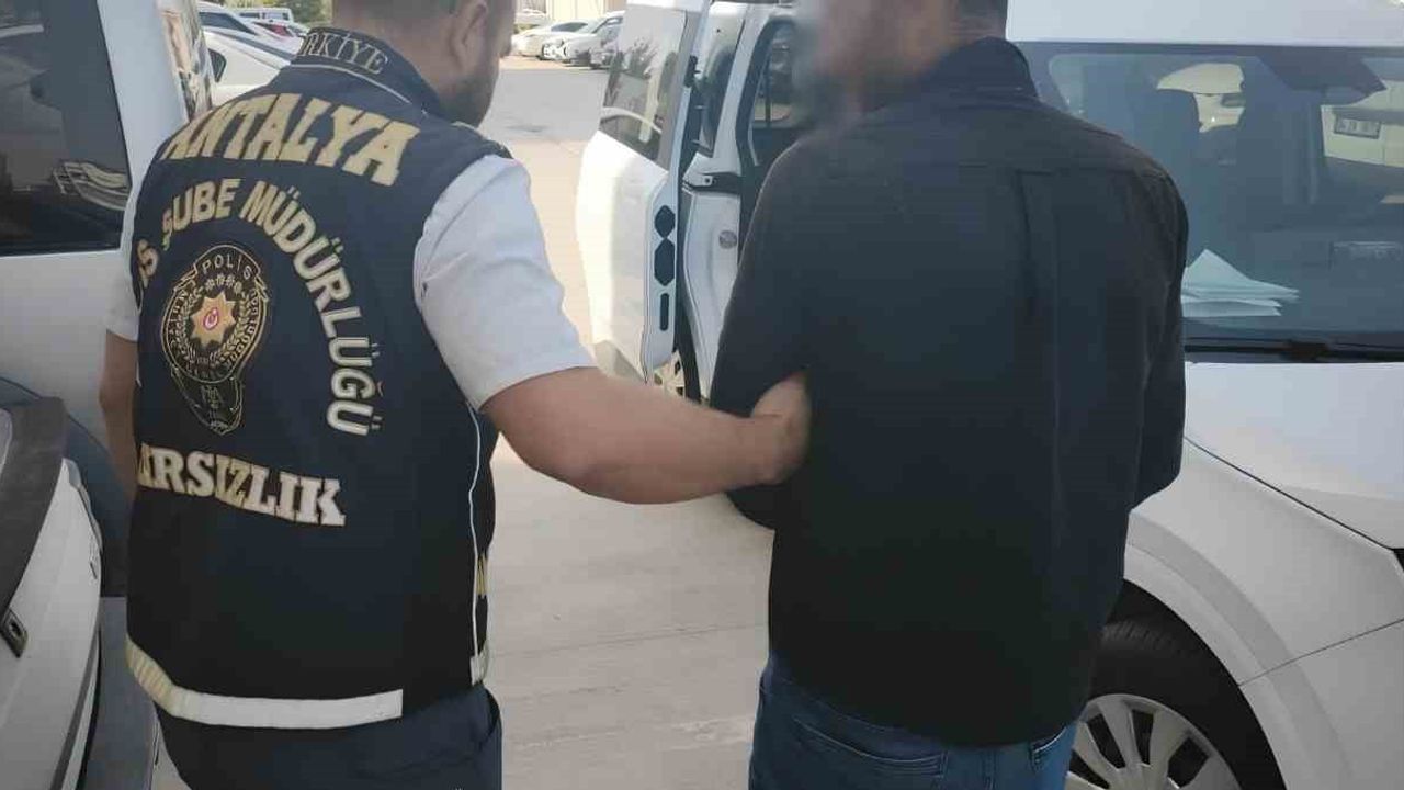 Antalya'da haftalık uygulamada 275 kişi cezaevine gönderildi
