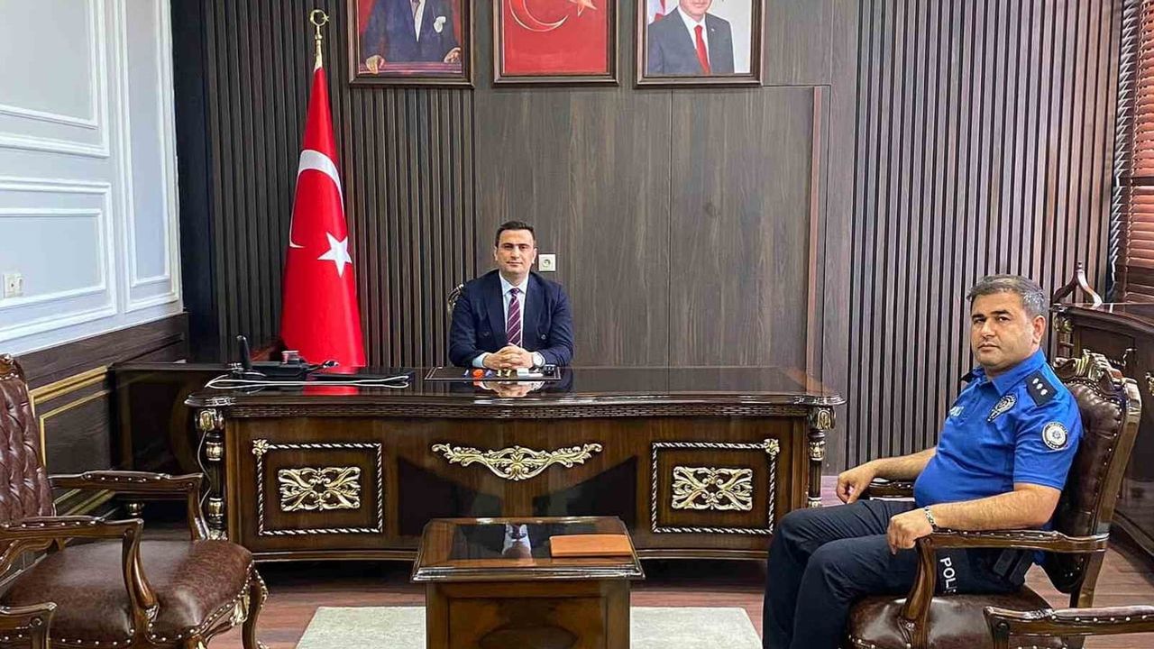 Araban emniyetinde görev değişimi: Kartal göreve başladı