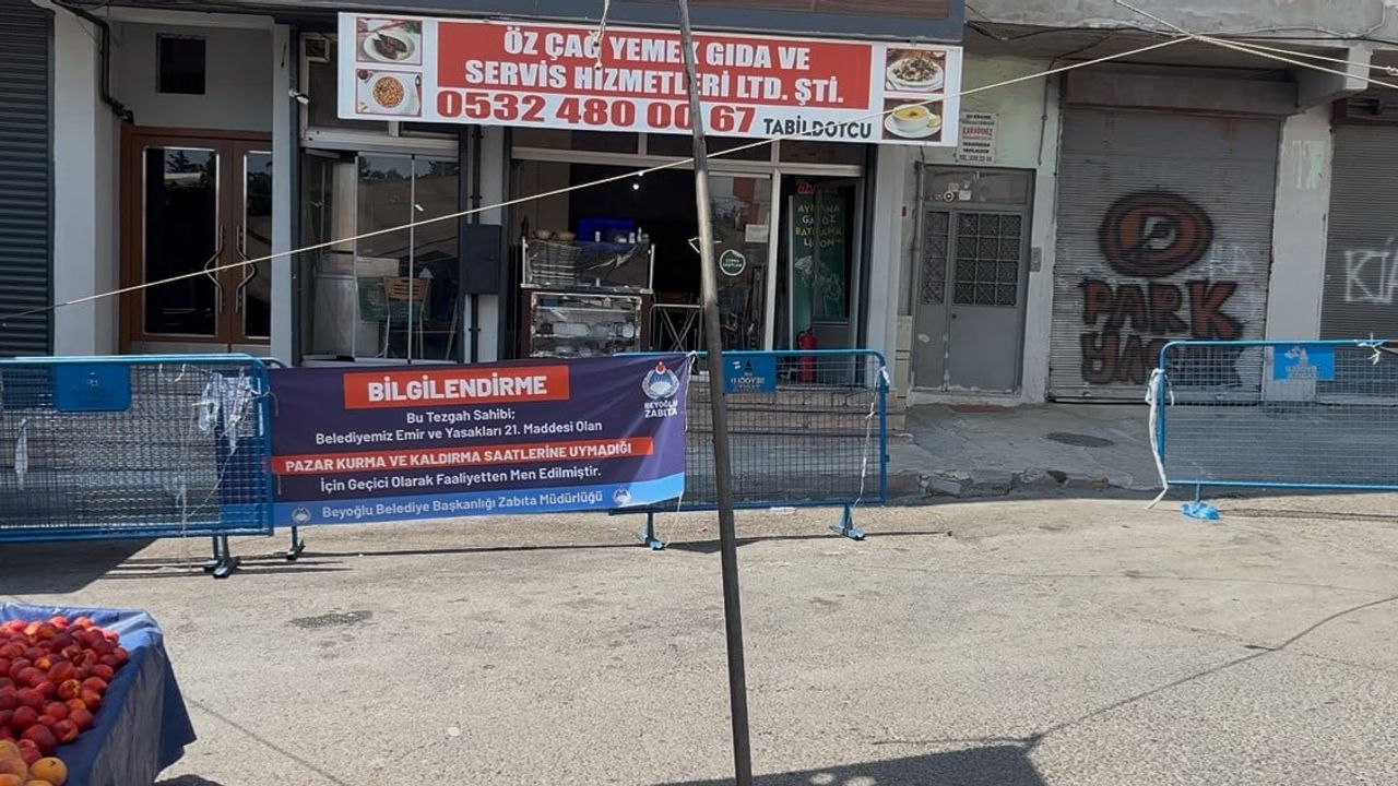 Armut seçimi kavgası Beyoğlu pazarında tutuklamayla sonuçlandı