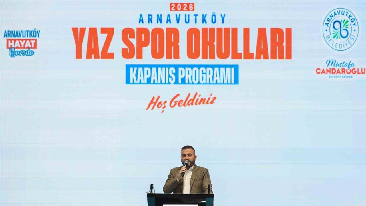 Arnavutköy'de 10 haftalık ücretsiz yaz spor okulları sona erdi