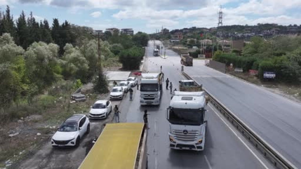 Arnavutköy'de hafriyat ve beton mikseri denetimleri yoğunlaştırıldı