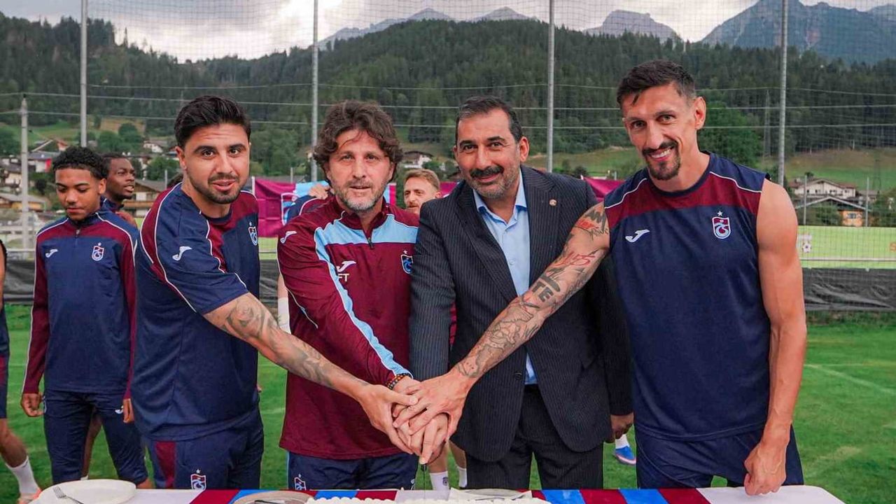 Avusturya kampında birlik mesajı veren Trabzonspor 59. yılını kutladı