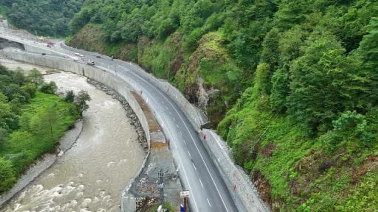 Ayder yaylasına yolculuk kısalıyor, tünel ve köprülerle 20 dakika tasarruf