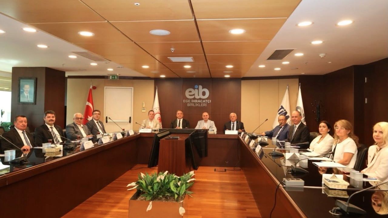 Aydın borsası ile Ege İhracatçı Birlikleri ortak projeler için masaya oturdu