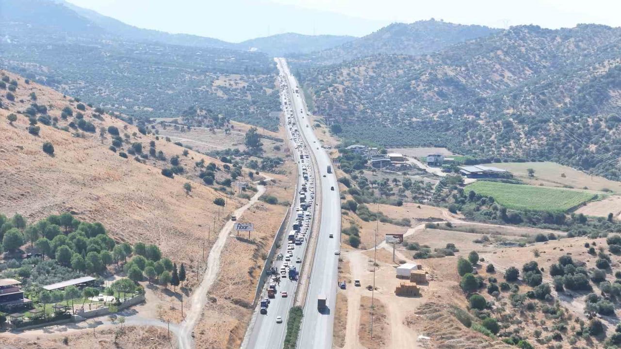 Aydın-Muğla karayolunda peş peşe kazalar ulaşımı saatlerce aksattı