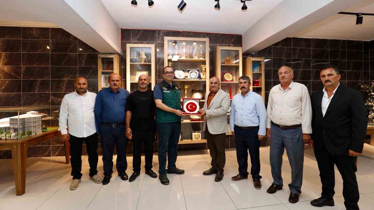 Aziziye'de DSİ ile su projeleri ve arazi düzenlemelerinde iş birliği vurgulandı
