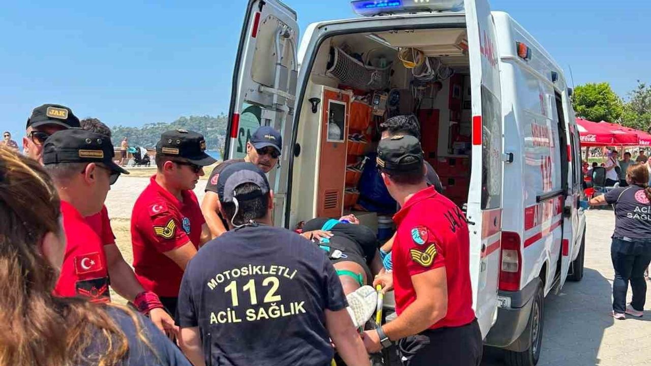 Babadağ inişinde kaza: pilot ve İngiltere uyruklu yolcu yaralandı