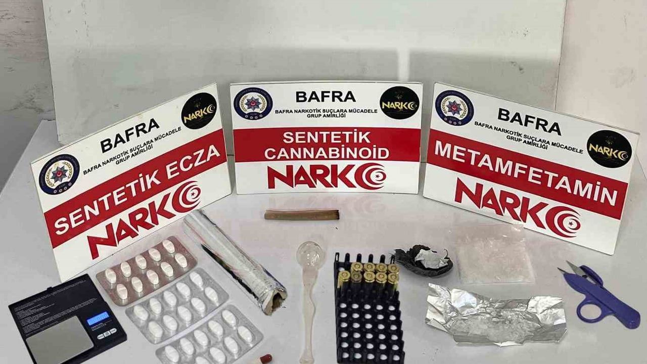 Bafra'da sokak satışına darbe: iki şüpheli cezaevine gönderildi