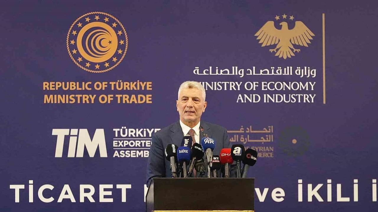 Bakan Bolat: Suriye ile ticarette orta vadede hedef 10 milyar dolar