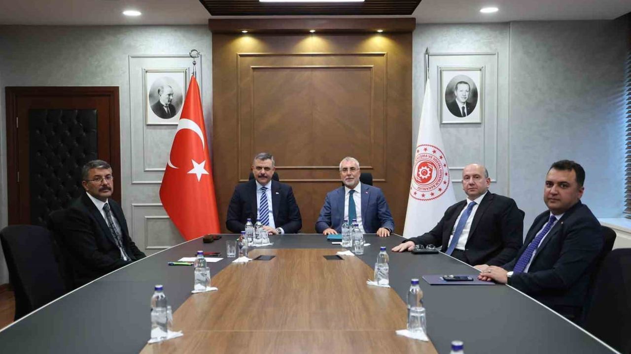Bakan Işıkhan, İçişleri Bakanı Çiftçi ile iş birliğini genişletti