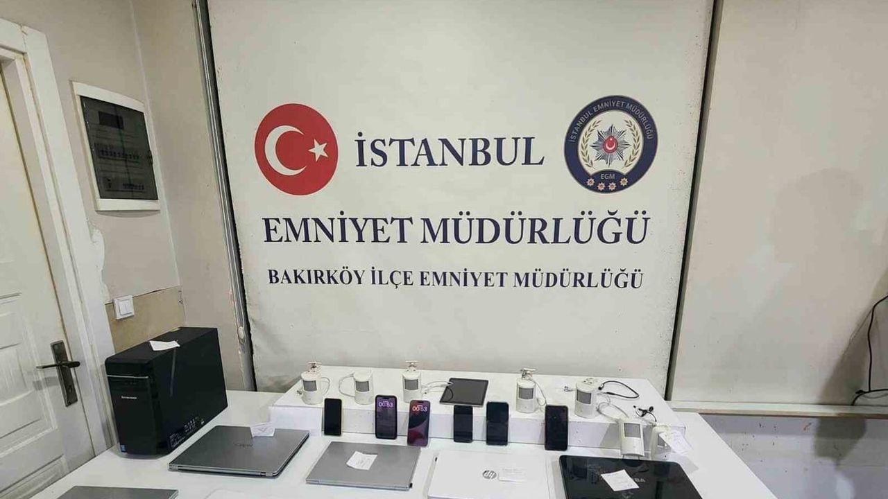 Bakırköy'de güzellik merkezine düzenlenen operasyonda binlerce gizli kayıt ele geçirildi