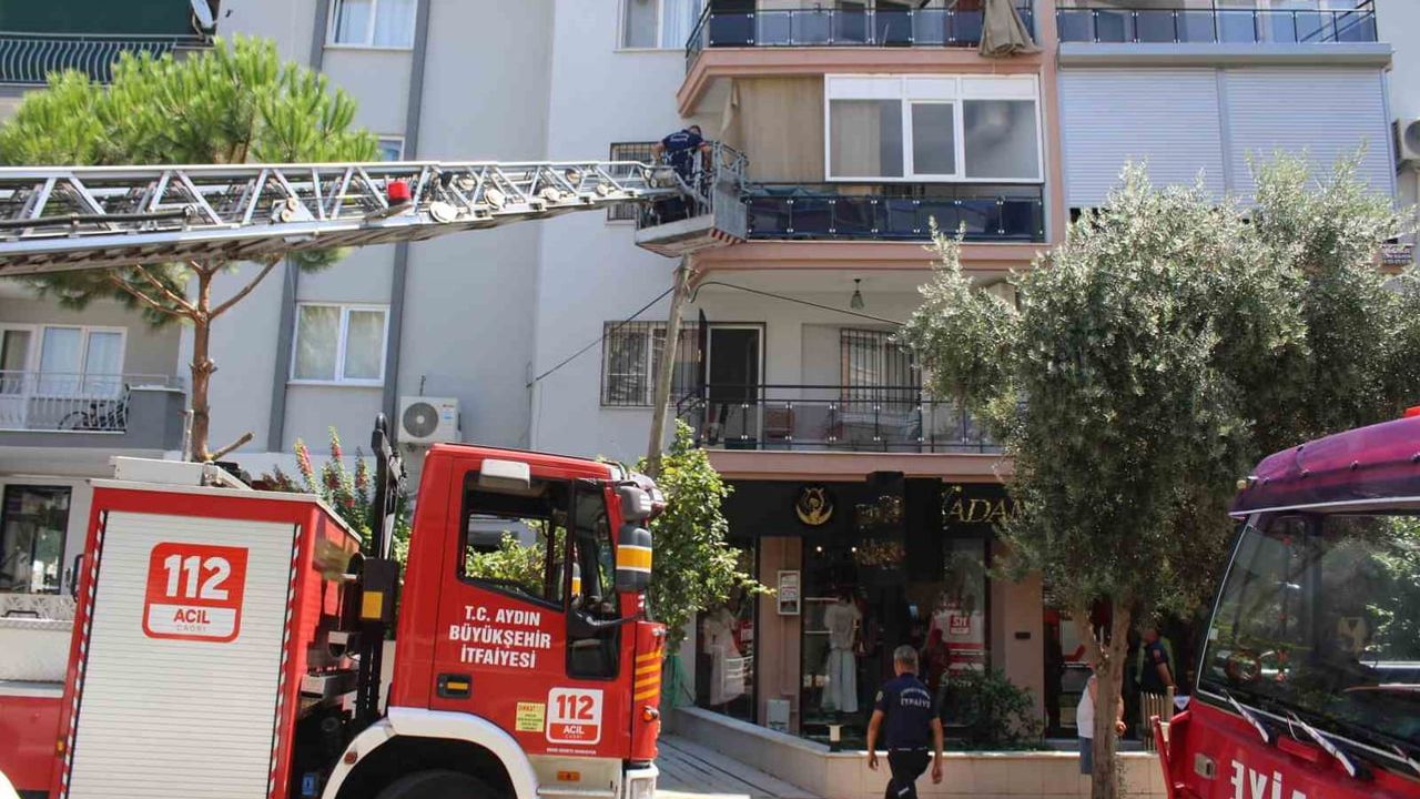 Balkondan girilen evde 76 yaşındaki Elif Beyazköse hayatını kaybetti