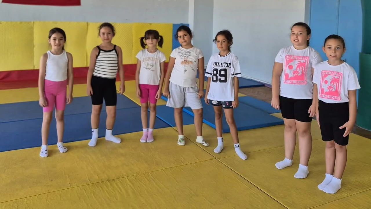 Bandırma'da yaz tatilinde hareket, denge ve koordinasyon eğitimleri sürüyor