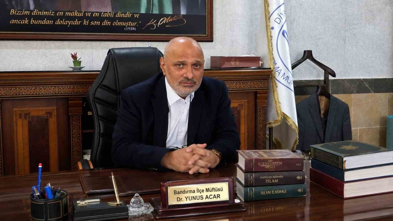 Bandırma'nın din hizmetlerinde yeni dönem: Yunus Acar göreve başladı