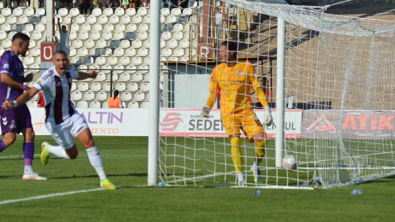 Bandırmaspor evinde erken üstünlüğü koruyamadı, Keçiörengücü puanı aldı