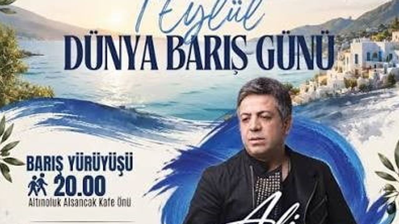 Barış günü programı iptal edildi: Edremit'ten taziye kararı
