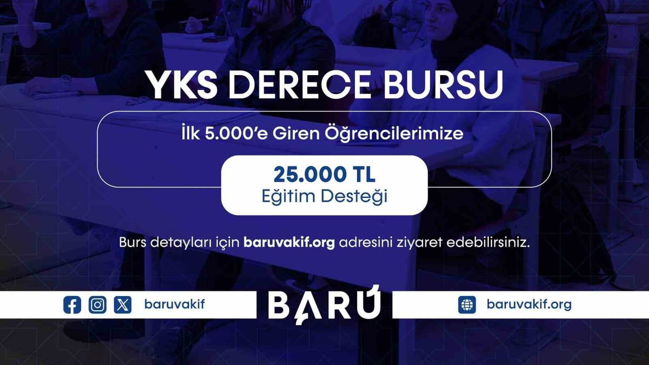 Başarıyı hedefleyen adım: ilk 5 binde yer alana Bartın Üniversitesi'nden aylık 25.000 TL burs