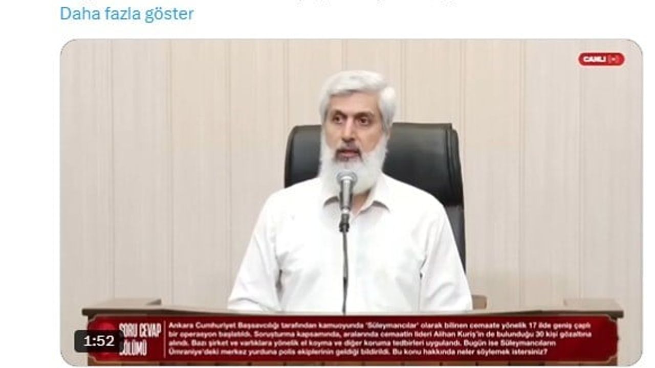 Başdanışmandan sert sözler: Kuytul'un çağrısına 'akıllanmamışsın, sıra sana da gelecek' yanıtı