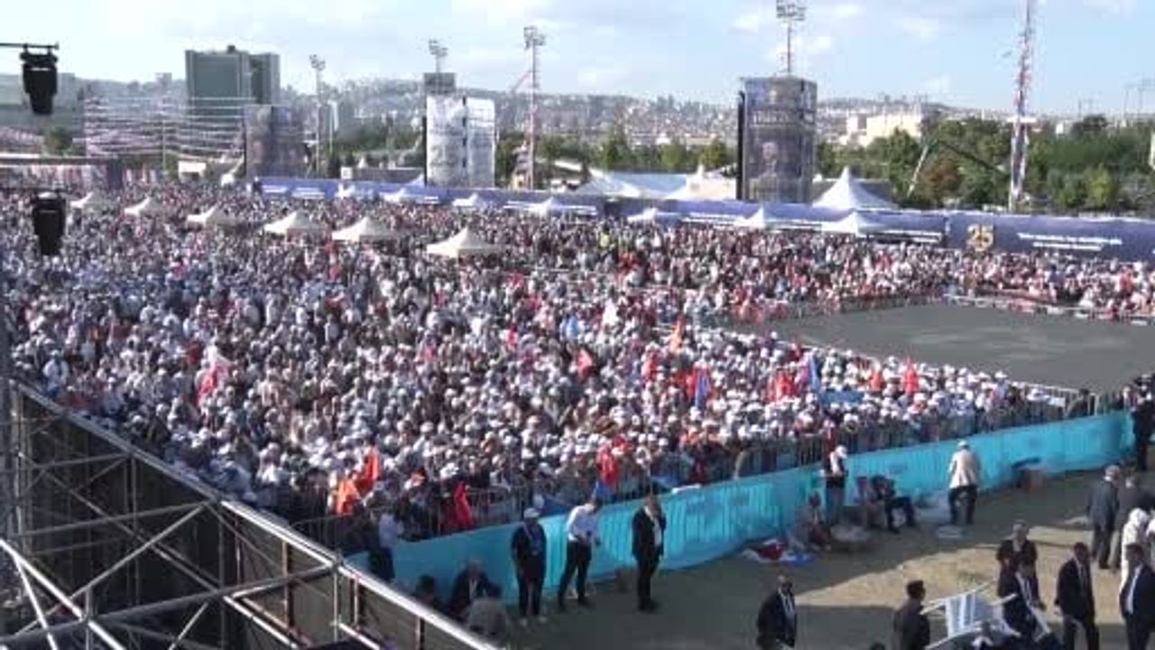 Başkentte çeyrek asır buluşması: AK Parti 25. yıl mitingi