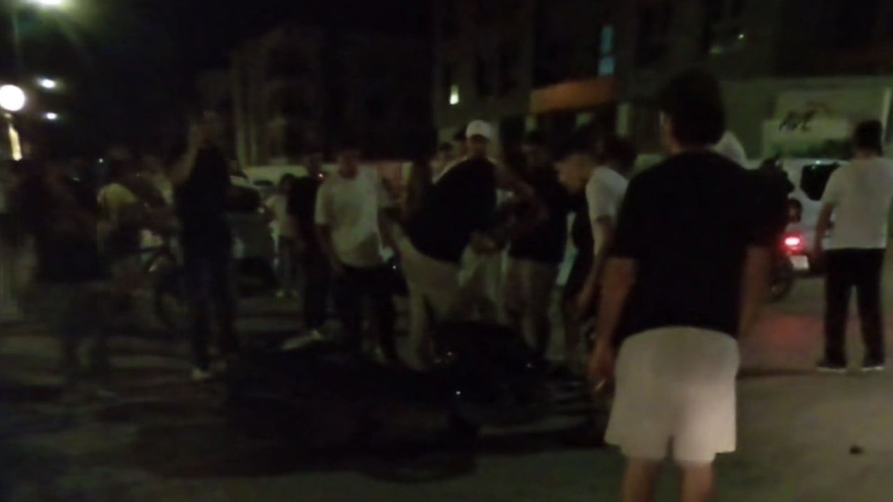 Batıkent'te motosikletle otomobil çarpıştı: sürücü yaralandı