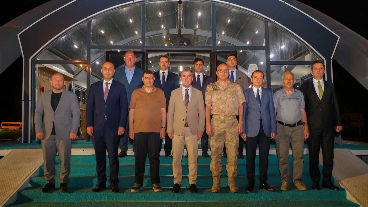 Bayburt jandarmasından veda: albay Fatih Aslan yeni görevine uğurlandı