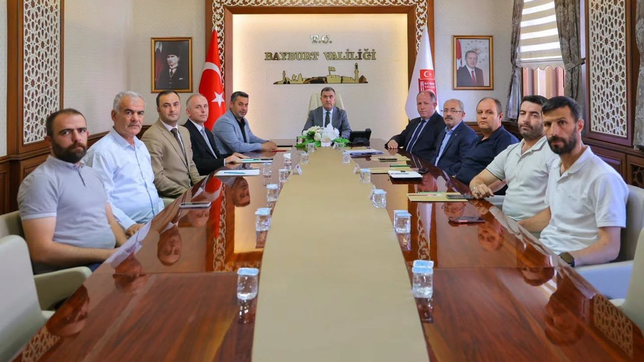 Bayburt OSB'de altyapı için sürdürülebilir adımlar konuşuldu