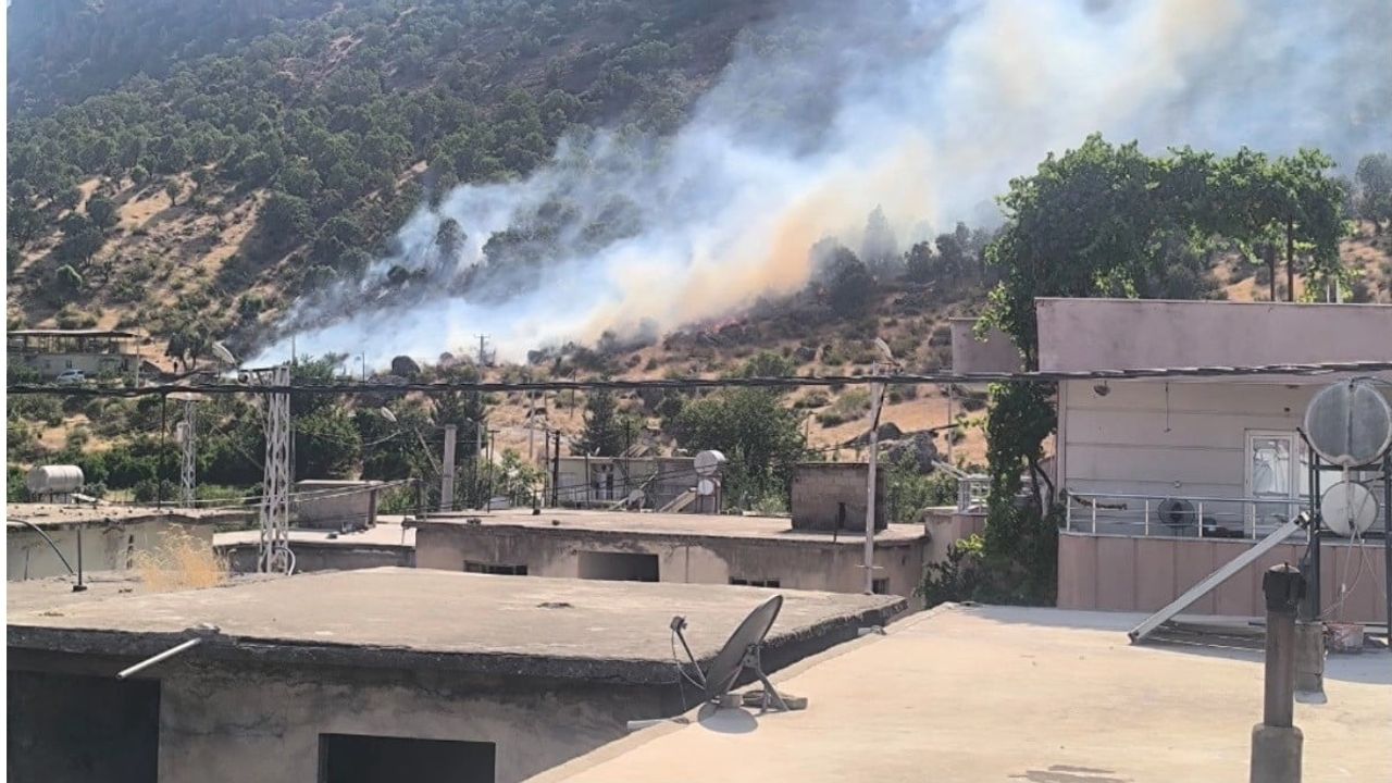 Baykan'da hızlı müdahale yangını sınırladı
