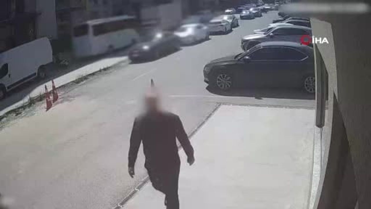 Bebeğin pusetini kurye yapan şüpheli tutuklandı