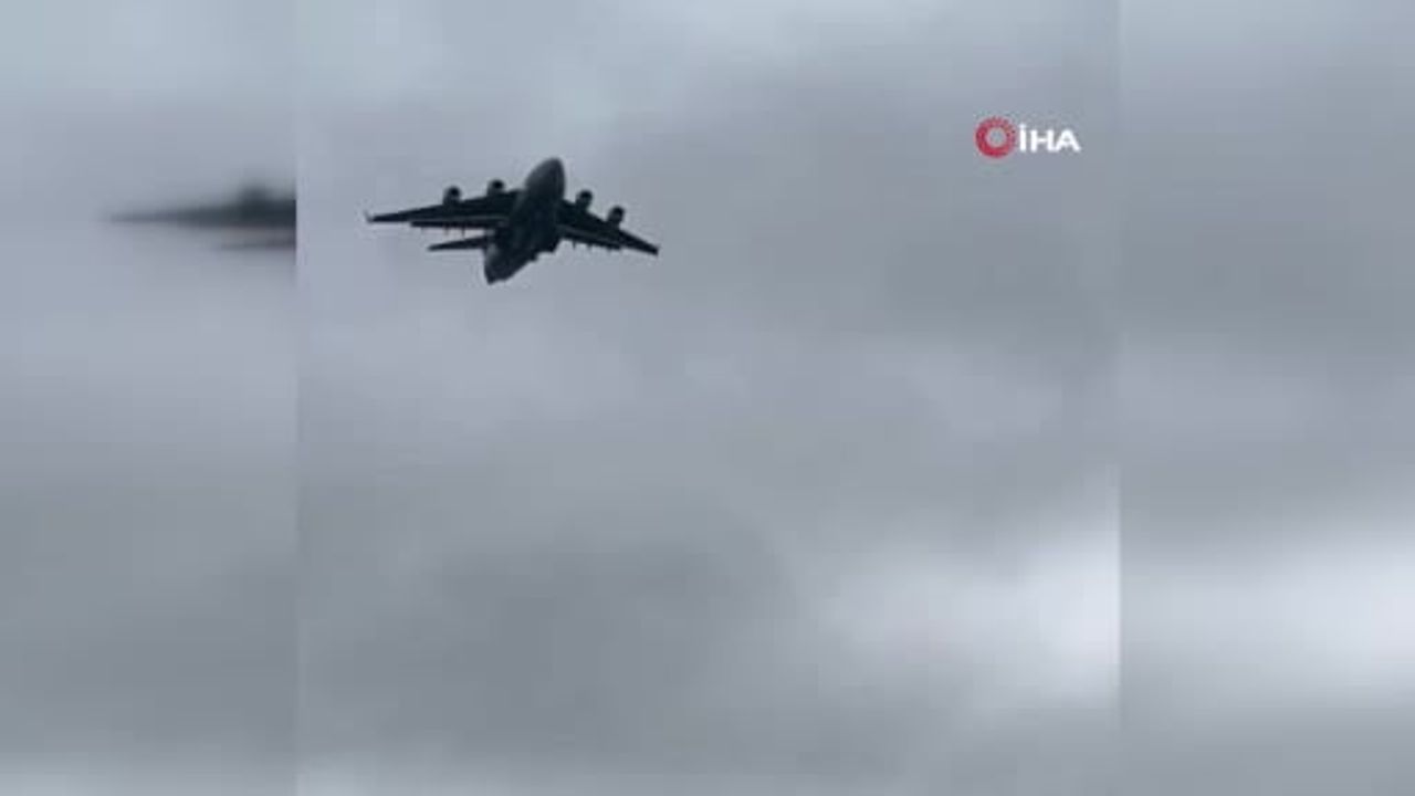 Beklenmeyen iniş: ABD askeri nakliye uçağı Vnukovo Havalimanı'na indi