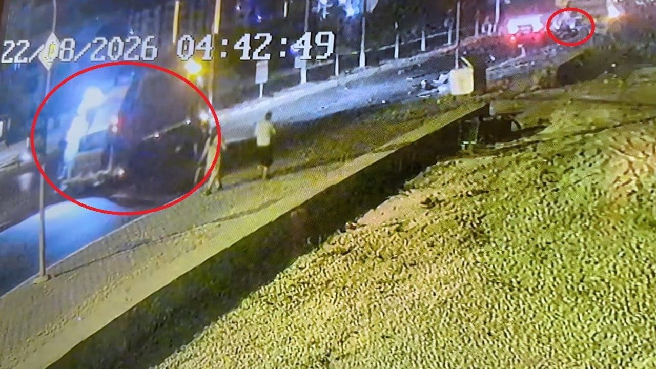 Belek kavşağında tesadüf: çöp kamyonuyla gelen baba, kazada oğlunu görünce yıkıldı