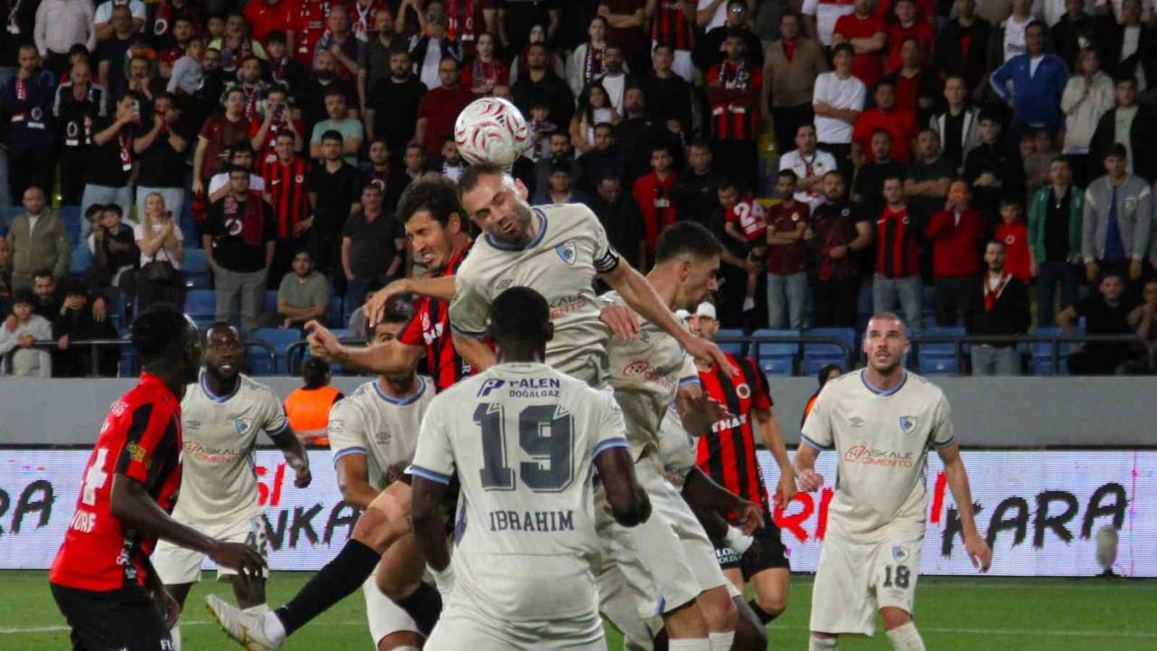 Berabere kalan mücadele: Gençlerbirliği 1-1 Erzurumspor