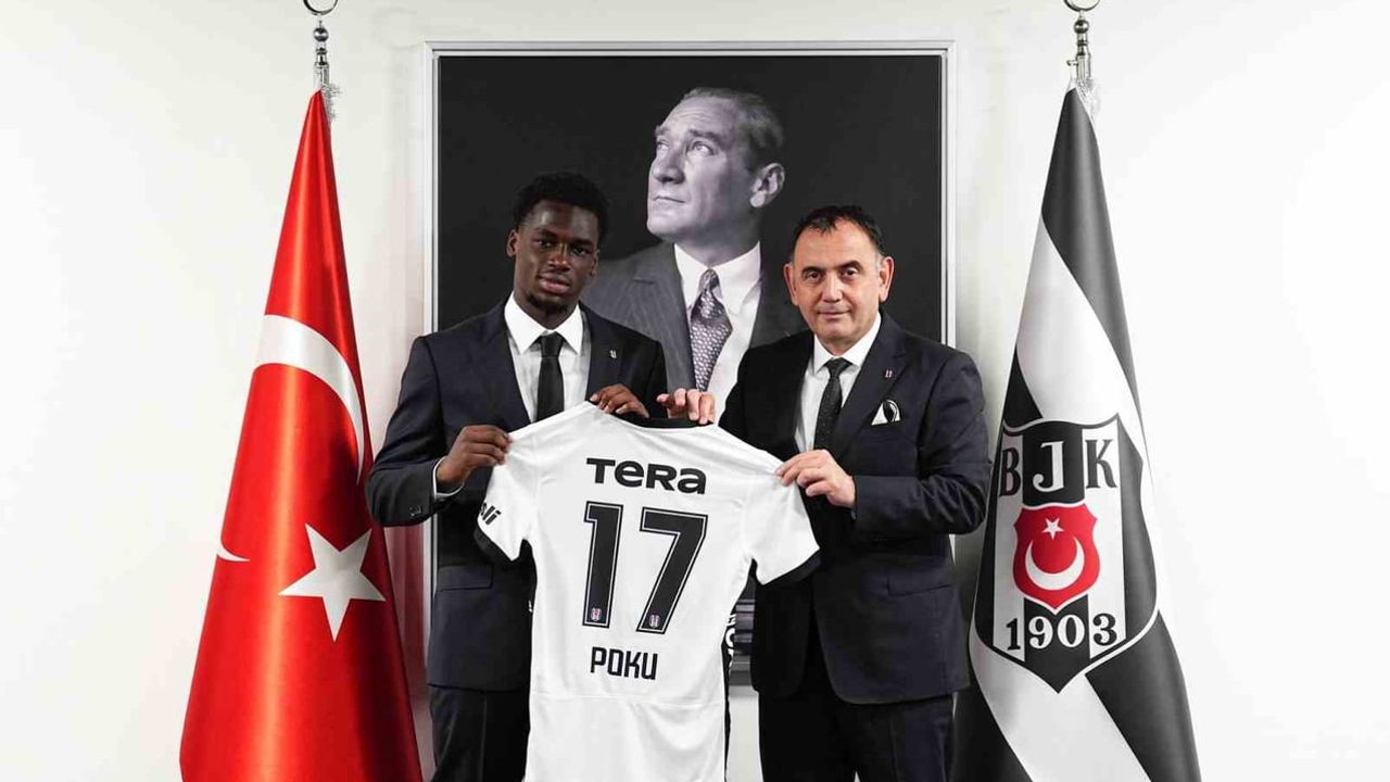 Beşiktaş Ernest Poku'yu şarta bağlı satın alma opsiyonuyla kiraladı