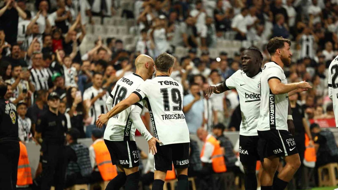 Beşiktaş evinde erken üstünlük sağladı