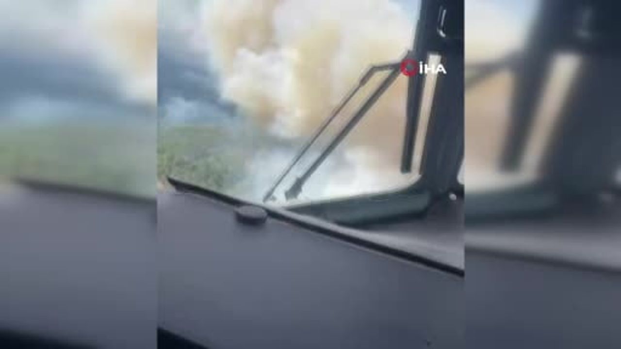 Beşkonak’ta alevlerle mücadele sürüyor: ekipler havadan ve karadan müdahale ediyor