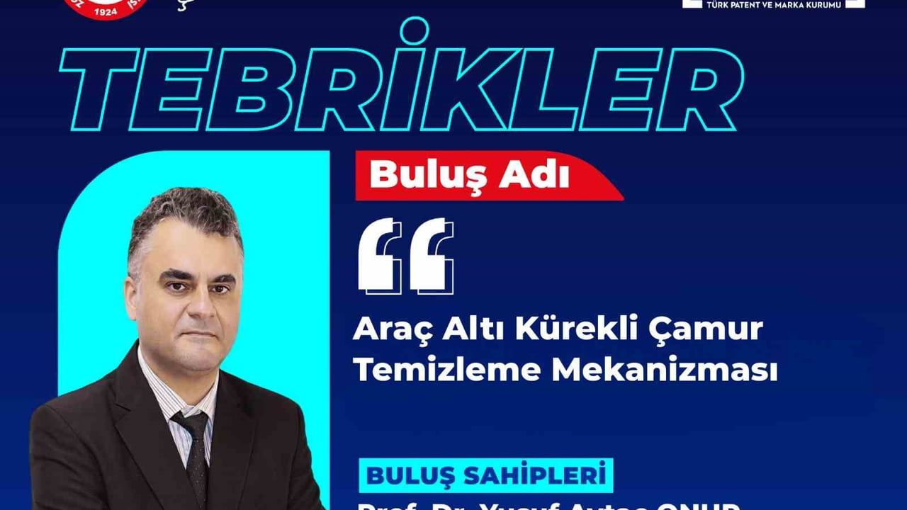 Beun mühendislik fakültesinin araç altı kürekli kurtarma mekanizmasına patent onayı