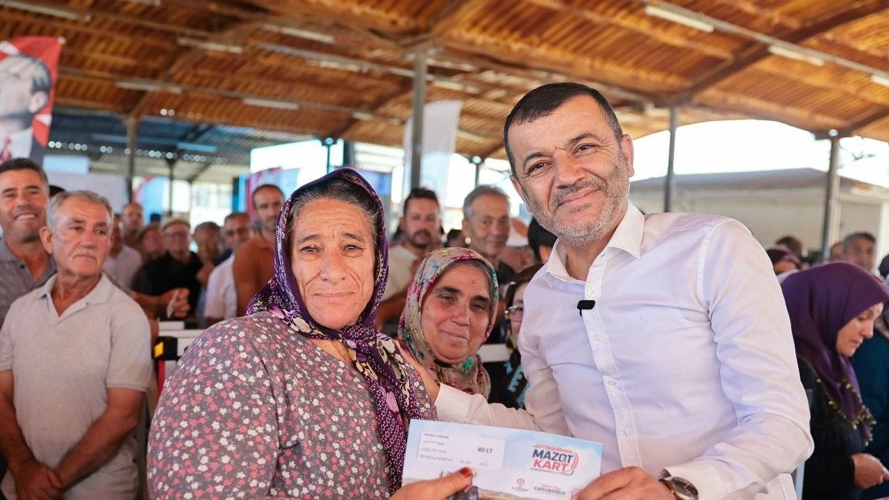 Beyağaç'ta başlayan mazot desteği üreticinin yükünü hafifletecek