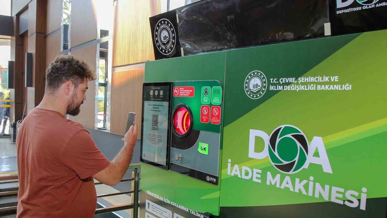 Beykoz'ta depozitolu ambalaj iadesi kolaylaşıyor: 20 DOA makinesi planı