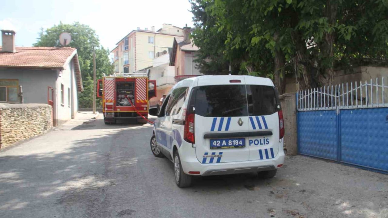Beyşehir'de iki mahallede trafo ve odunluk yangını tedirginliği