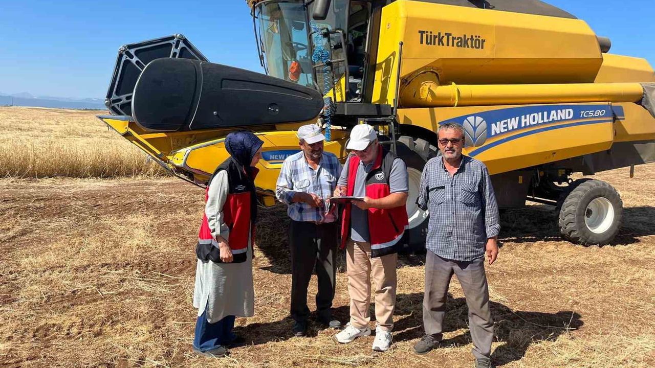 Beyşehir'de üretim sürekliliği için ekili alanlarda sıkı takip