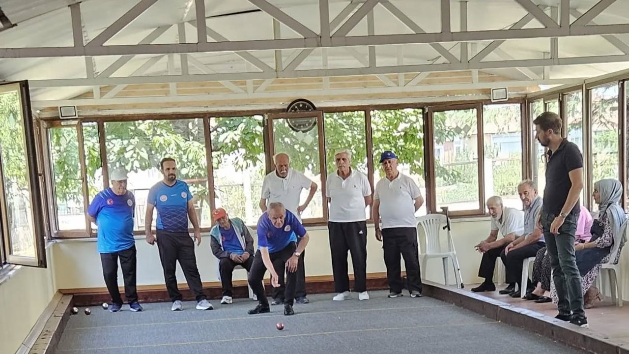 Bilecik huzurevi bocce takımı Eskişehir deplasmanında centilmenlik sergiledi