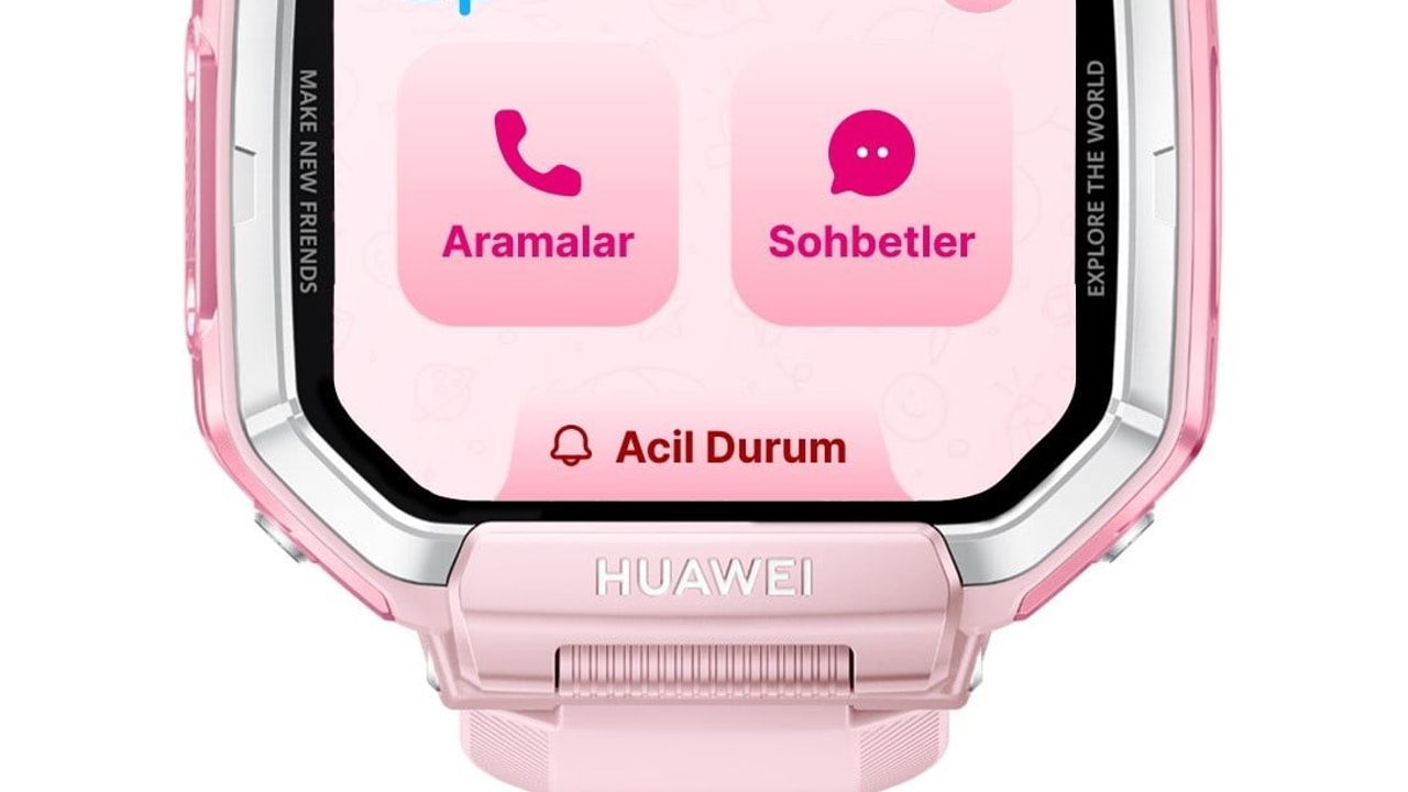 BiP entegreli Huawei Watch Kids X1 aileler için belirli Turkcell mağazalarında ve Pasaj’da