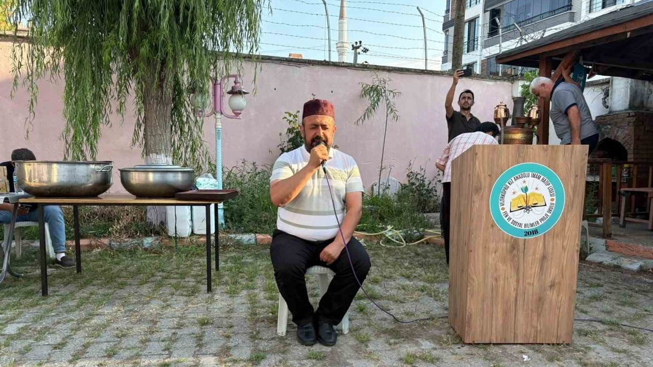 Birlik ve sohbetin günü: Vezirköprü imam hatipliler pilav gününde buluştu