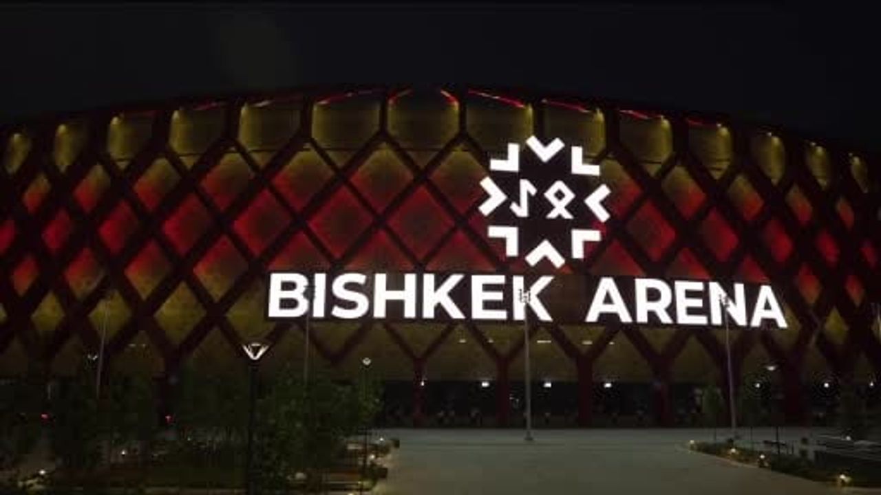 Bişkek'te göçebe oyunları öncesi törensel karşılama: Erdoğan Caparov tarafından karşılandı