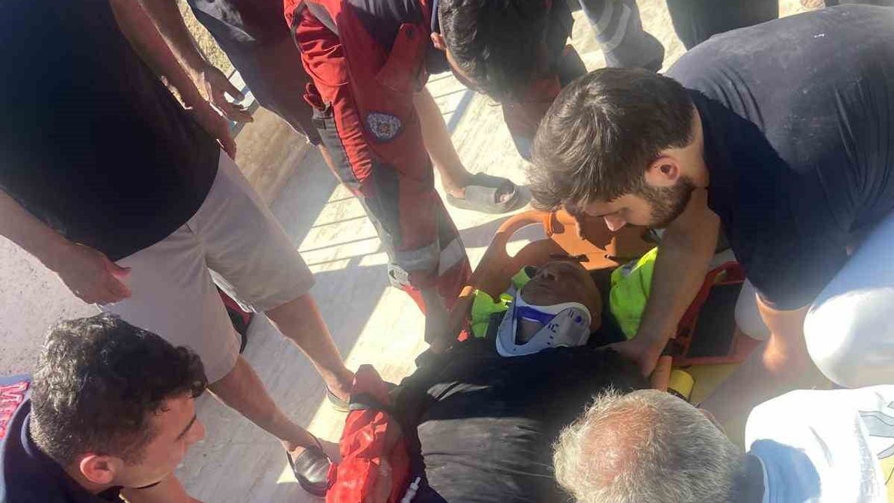 Bodrum'da 5 metrelik havuz makine dairesinden kurtarma operasyonu