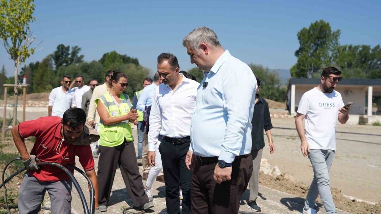 Bolu'da 100 bin metrekarelik park şehir yaşamını şekillendirecek