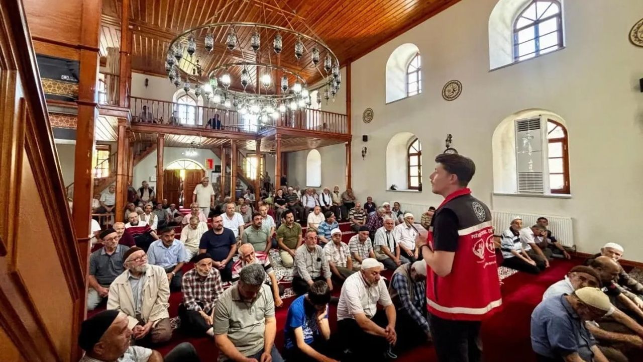 Boyabat'ta aile bağlarını güçlendirmeye yönelik bilgilendirme programı