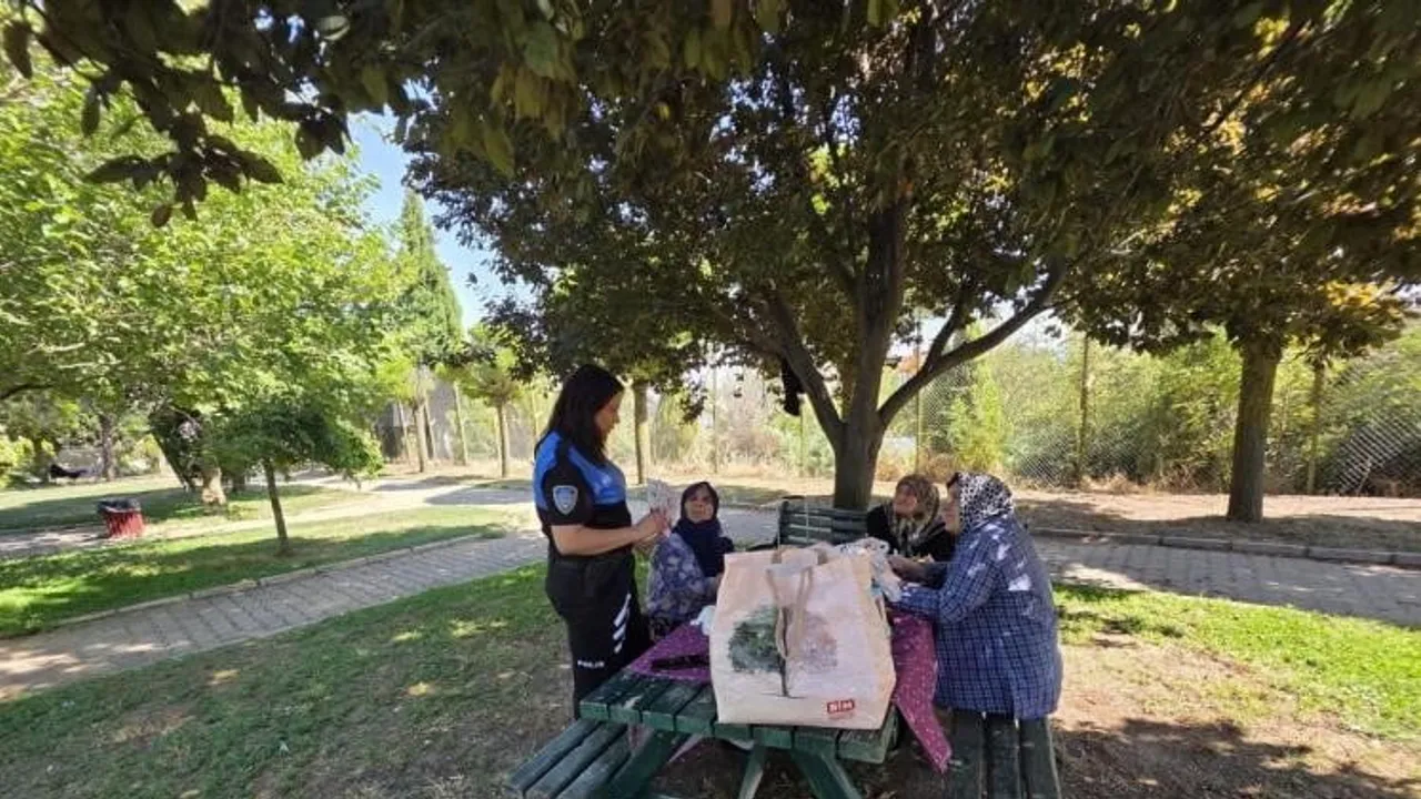 Bozüyük'te 76 kişiye güvenlik ve dolandırıcılık bilgilendirmesi